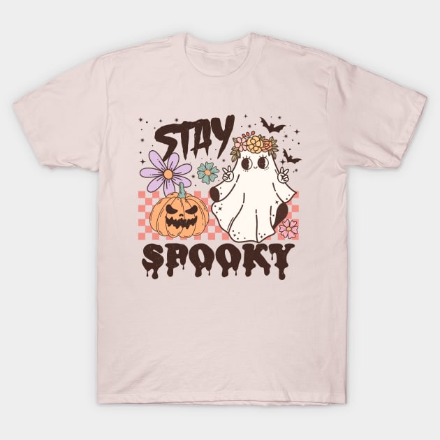 Halloween for women Stay spooky T-Shirt by Positively Petal Perfect 